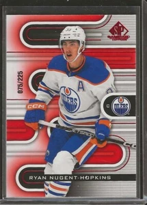 2022-23 SP Game Used #86 Ryan Nugent-Hopkins -Red 075/225-Edminton Oilers - Picture 1 of 2