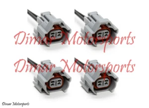 4 Female Fuel Injector Connector Electrical Plug Pigtail - Bild 1 von 1