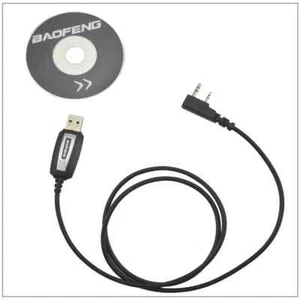USB Programming Cable for Baofeng UV-5R UV-B5 UV-B6 UV82 UV-5RA UV-5RB 5RC F8HP - Zdjęcie 1 z 6
