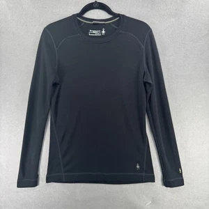 Smartwool Merino 250 Womens Size Large Black Thermal Base Layer Top Hiking FLAW - Picture 1 of 10