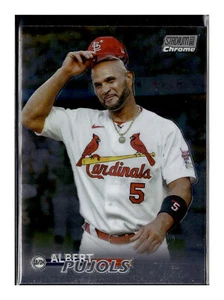 2023 Topps Stadium Club #69 Albert Pujols Chrome Refractor Cardinals - Bild 1 von 2