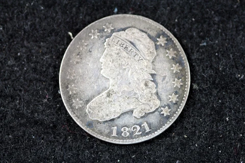 Estate Fins 1821 - Capped Bust Quarter!!  #H16530 Cover