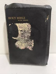 La Sacra Bibbia con aiuti e foto, 1954 KJV - Vedi foto - Foto 1 di 12