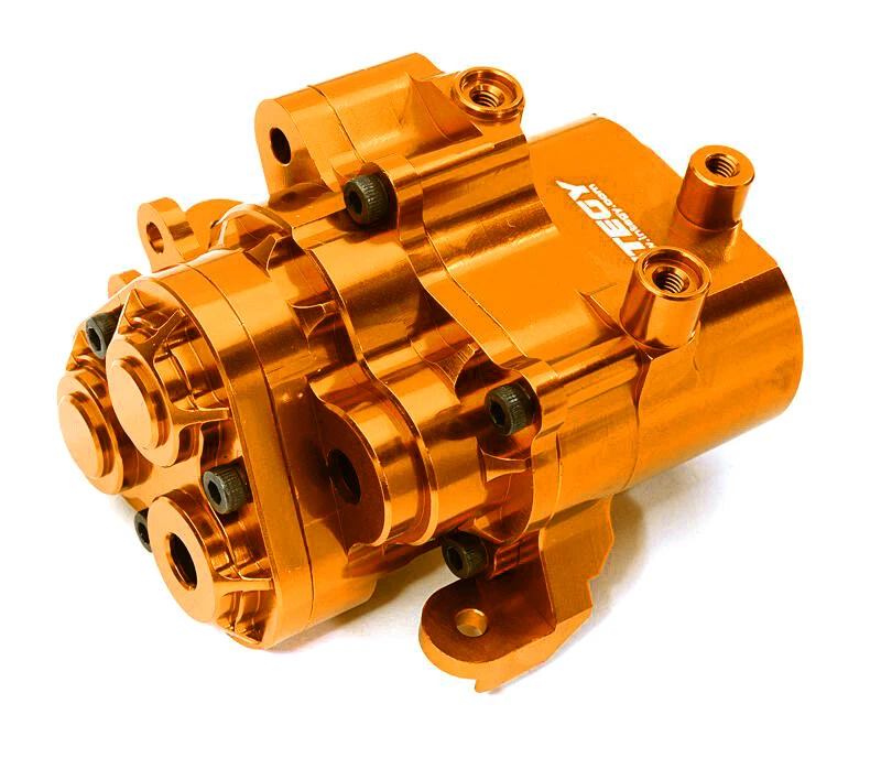 Integy Center Gearbox Housing Traxxas TRX-4 Scale & Trail Crawler C27993ORANGE - Image 1 of 1