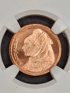 2000 Greece 1 Drachma NGC MS65RD - Picture 1 of 4