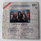 Whitesnake. Give Me All Your Love / Fool For Your Loving. White 7" Limited Vinyl