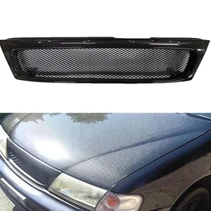 Rejilla de parachoques delantera de fibra de carbono para Nissan Sentra 200SX Lucino 1995-2008 1996 - Imagen 1 de 11
