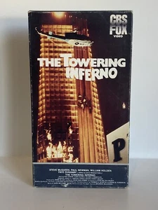 The Towering Inferno (VHS, 1984) CBS Fox Video - Picture 1 of 5