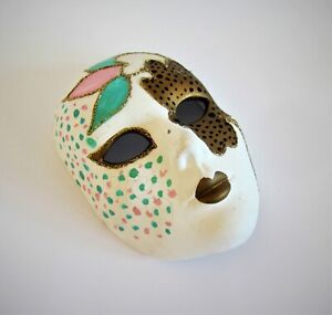 venetian ceramic mask - hand painted