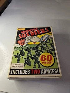 Schylling Retro Miniature Soldiers - 2 Armies, 60 pieces - Still sealed in bag - Picture 1 of 4