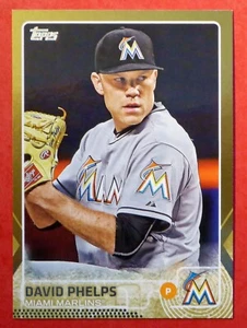 2015 Topps David Phelps Gold Parallel #US30 (Marlins) #1960/2015  - Picture 1 of 1