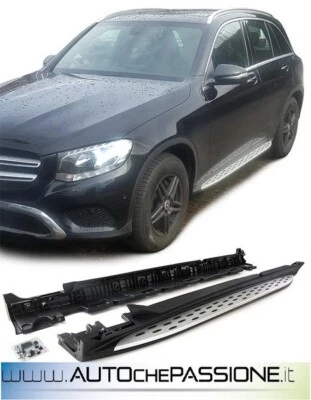 Kit pedane laterali MERCEDES GLC X253 2015 e coupe - Immagine 1 di 4