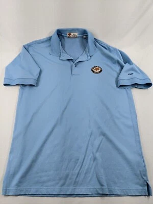 Polo de golf nacional de roble de manga corta azul bebé para hombre personal mediano  Foto 1 de 4