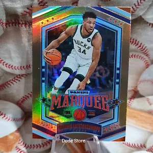 2021-22 Panini Chronicles Marquee GOLD - Giannis Antetokounmpo #362 - Mil. Bucks - Picture 1 of 2