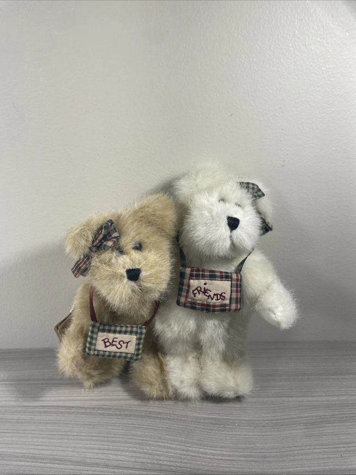 VTG RETIRED BOYDS Best Friends Bears Bestest & Buddy Truefriends Plush #903005