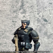 Premium 1/18 X-Men Wolverine Head Rzeźbiona głowa żołnierza dla figurki kwaśnego deszczu 3,75 "