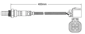 PRE CATALYTIC OXYGEN O2 SENSOR FOR HOLDEN STATESMAN VR VS 304 STROKER 5.7 V8 - Bild 1 von 1