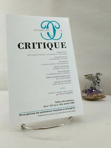 Critique 643, Décembre 2000 - Foto 1 di 6