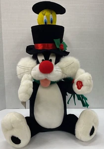 Vintage Warner Bros. Sylvester Katze Tweety Vogel animierte Weihnachten musikalische Bewegung - Bild 1 von 18