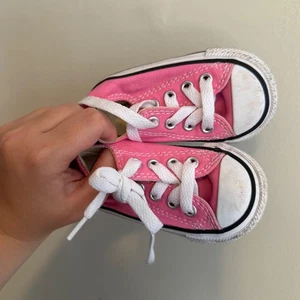 Rosa Converse All Star Baby Sneaker Schuhe First Walker Canvas - Bild 1 von 4
