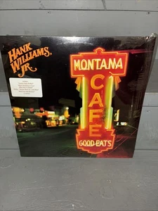 Hank Williams Jr.-Montana Cafe 1986 Vinyl LP/WB Records/1-25412/New/Sealed/Hype - Picture 1 of 2