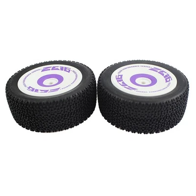 2 Pcs RC 1/12 Buggy Lkw Felge Reifen Gummi Hinten Reifen Fit für WLtoys 124019 - Bild 1 von 4