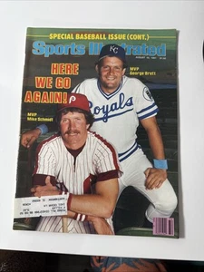 Sports Illustrated Mike Schmidt Phillies George Brett Royals April 13, 1981 - Picture 1 of 4