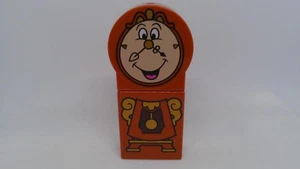 LEGO DUPLO COGSWORTH THE CLOCK FIGURE from Beauty & Beast Princess Belle - Picture 1 of 2