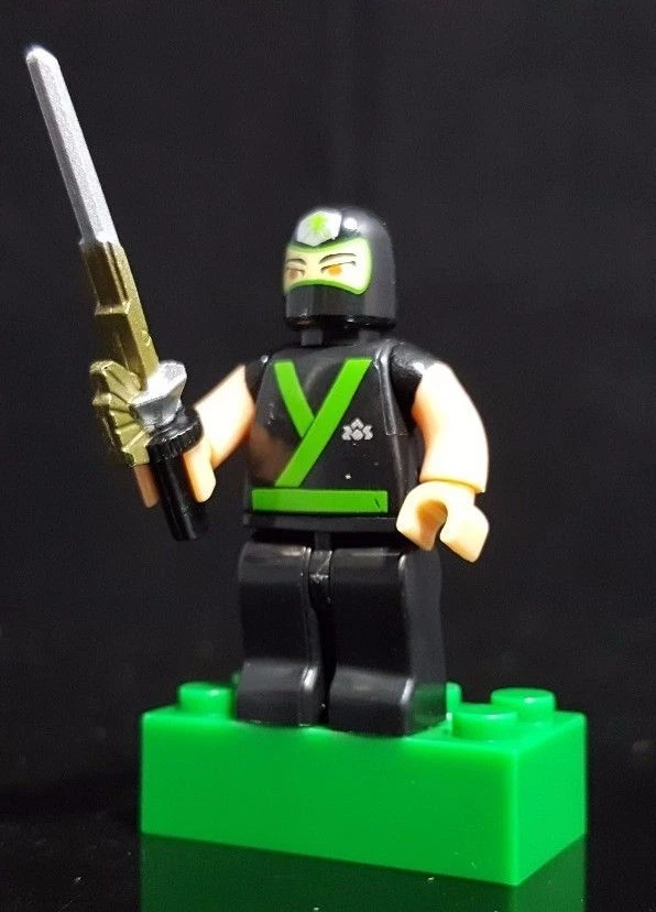 Mega Bloks Power Rangers Samurai Series 1 S1 5714 Training Mode Green Ranger - Image 1 of 1