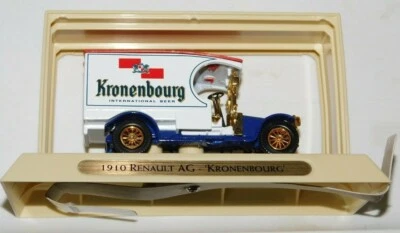MATCHBOX MODELS OF YESTERYEAR GREAT BEERS OF THE WORLD 1910 RENAULT AG KRONENBOU - Image 1 of 3