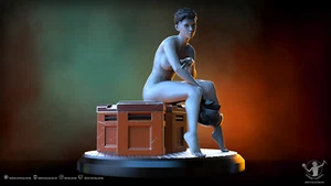 Jules NSFW Ritual Casting Statue 3D Print Unpainted Unassembled - Picture 1 of 19