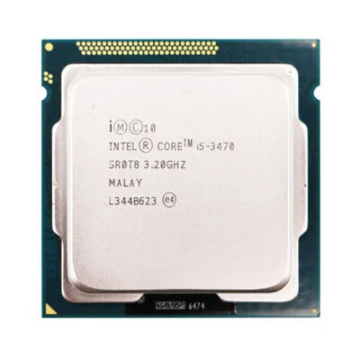 Intel Core i5-3470 CPU Quad Core 3.20GHz 6MB SR0T8 Socket 1155 Processor - Image 1 of 2