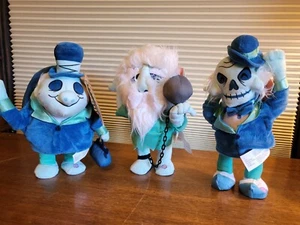 Set of 3 Disney Haunted Mansion Hitchhiker Musical Waddlers Gus Ezra Phineas NWT - Picture 1 of 6