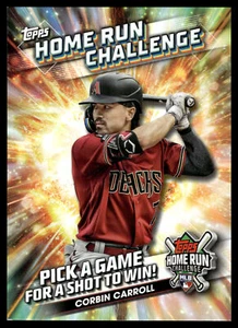 2024 Topps Home Run Challenge (Serie Uno) #HRC-3 Corbin Carroll - Imagen 1 de 2