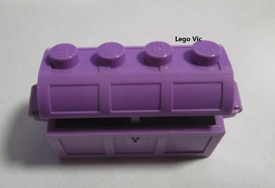 Lego 4738ac01 Container Md Lavender Coffre Disney Elves Friends MOC new-A55 - Photo 1/1