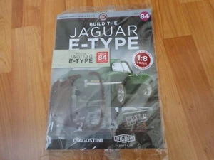 1/8 DEAGOSTINI BUILD YOUR OWN THE JAGUAR E-TYPE CAR ISSUE 84 INC PART - Picture 1 of 2