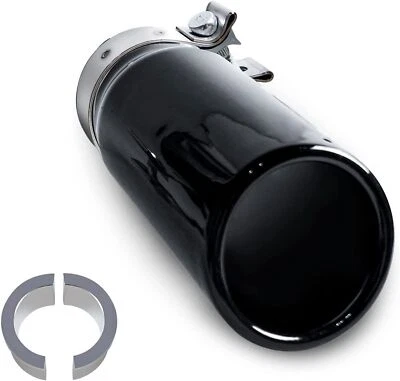 Fits For 2005-2023 Toyota Tacoma Black Chrome Exhaust Tip OEM PT932-35180-02 - Image 1 of 4