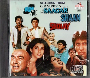 saagar / shaan / sholay  [cd ] musk india  made in hong kong - Bild 1 von 2