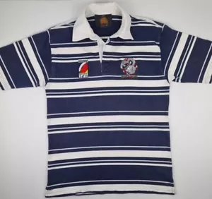 Hong Kong Rugby Jersey 2011 Lucy Men’s Size Medium Striped Polo Jersey - Picture 1 of 10