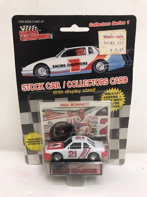 NASCAR Racing Champions #21 Neil Bonnett Citgo escala 1:64 Die Cast Stock Car Foto 1 de 2