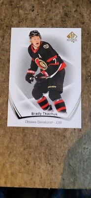 2021-22 SP AUTHENTIC  OTTAWA SENATORS  / 46 BRADY TKACHUK - Image 1 of 2
