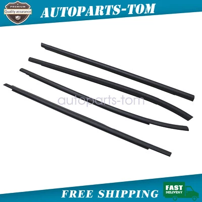 Set of 4 Outside Door Weatherstrip Belt 822102S000 for Hyundai Tucson 09-17 - Image 1 of 4