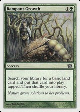 MtG x1 Rampant Growth 8th Edition - Magic the Gathering Card - HP