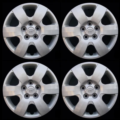 Hubcap Set for Hyundai Sonata 2006-2010 Genuine OEM 16-inch Wheel Cover 55556 - Image 1 of 4