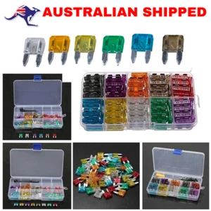 60Pcs Mini Fuse Blade Fuses Set Assortment Kits Auto Car Truck Automotive - Picture 1 of 4