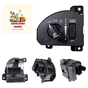 Headlight Switch with Fog & Cargo Light Functionality - Auto Mode, 5x5x5 - Picture 1 of 6