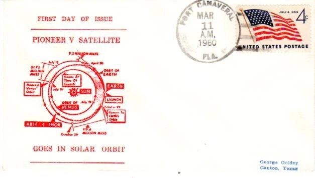 Launch -Pioneer (Sun Rocket) 03/11/1960   Cape Canaveral, by George Goldy - Image 1 of 1