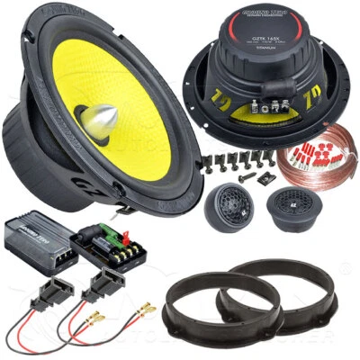 GROUND ZERO LAUTSPRECHER für SEAT LEON III ST 5F ab 2012 Front Tür 150W #AT1W - Bild 1 von 4