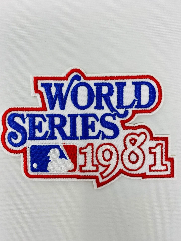 1981 Los Angeles Dodgers MLB World Series Championship Iron on Patch - 4.5"x3.5" - Image 1 of 1