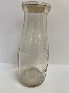 Thompsons Dairy Milk Co Pint Michigan MI Mich Bottle  - Picture 1 of 11